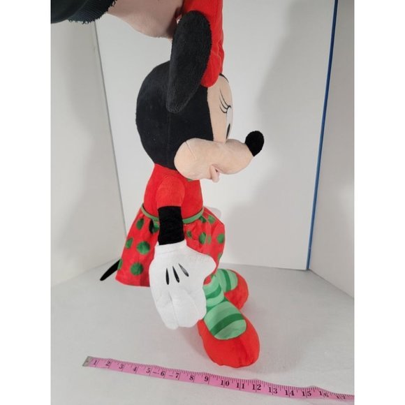 Disney Minnie Mouse Holiday 2018 Plush Stuffed Animal 21” Christmas Collection - Picture 6 of 10